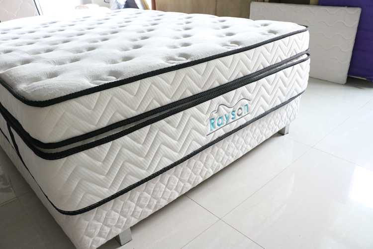 Rayson Mattress-Double layers pocket spring mattress high quality for sale-3