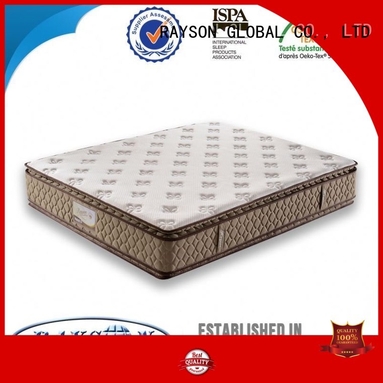 Rayson Mattress Brand 18m rspwy 5 star hotel mattress 4d factory