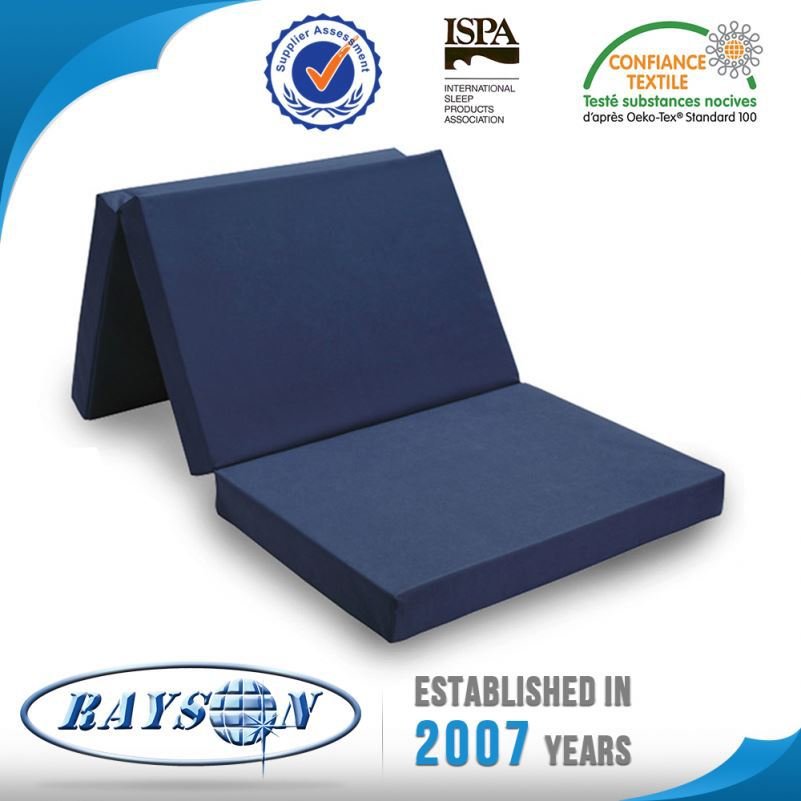 Rayson Mattress China Wholesale Breathable Lounge Bed Folding Mattress PU FOAM MATTRESS image22