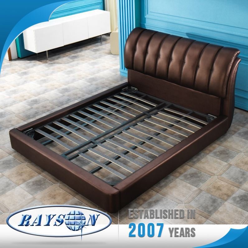 Rayson Mattress Top Class High Quality Customized Luxury Wooden Bed Frame Hotel Bed Base image11