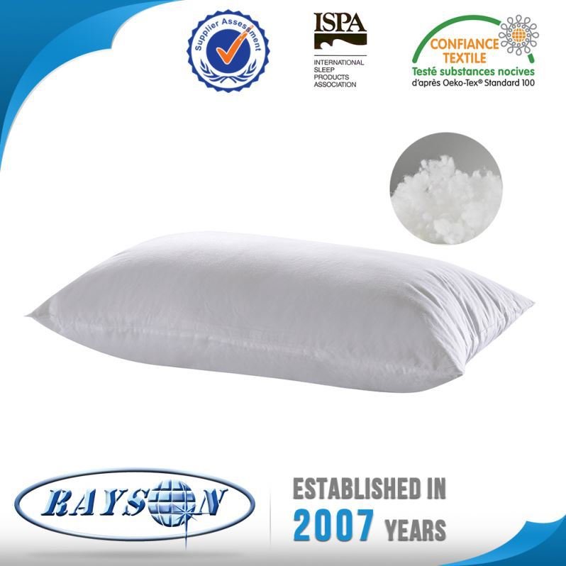 Rayson Mattress Alibaba China Manufacturer Advertising Promotion Polyester Natural Pillow Polyester Fiber Pillow image13