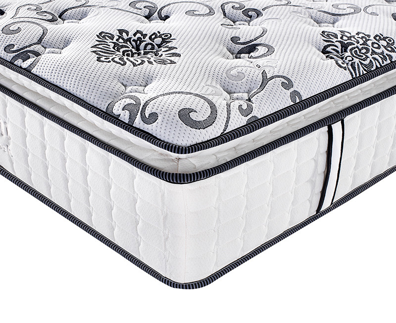 Pillow top spring mattress