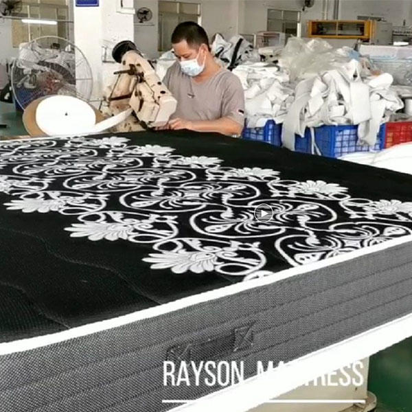 MEMORY FOAM POCKET SPRING MATTRESS PRODUCTION PROCESS