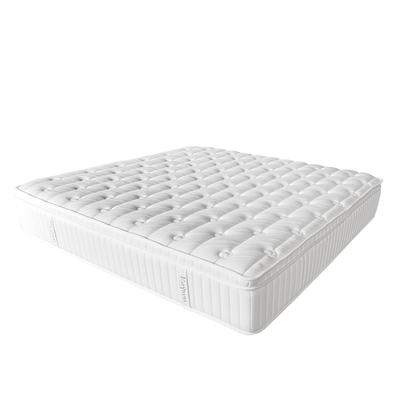 12 inches King size white Latex memory foam pocket spring mattress