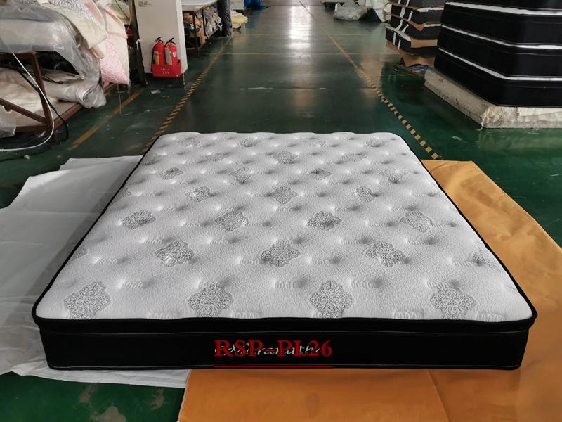 RAYSON new style pocket spring euro top bed mattress wholesale
