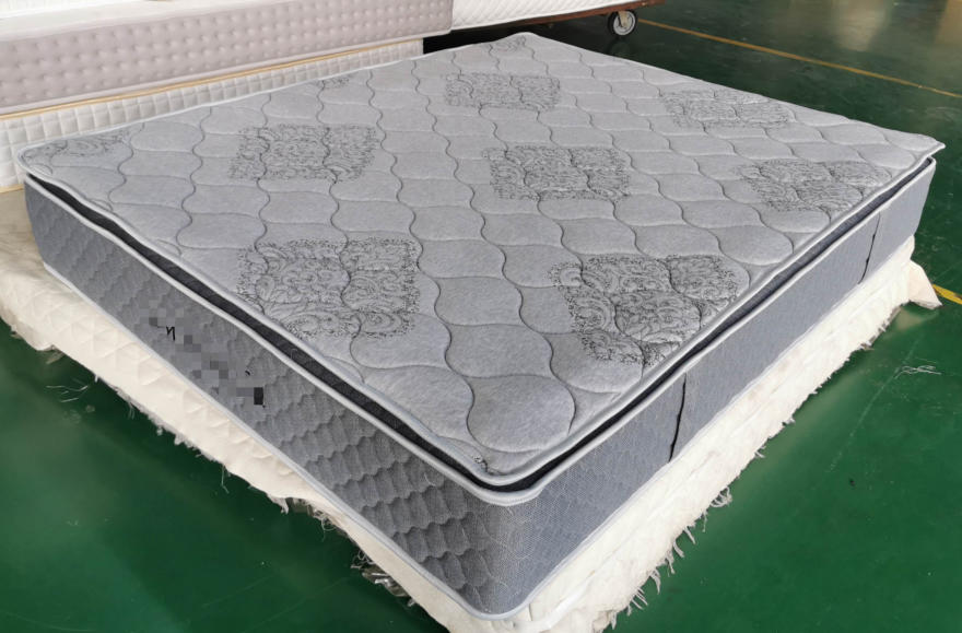 Rayson Mattress 11 inch pillow top pocket spring mattress wholesale