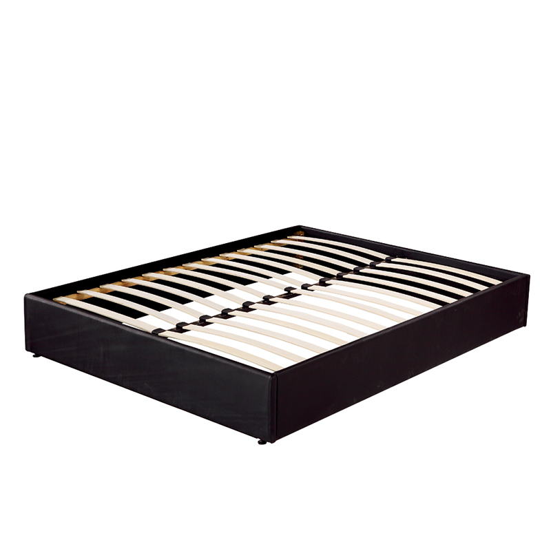 product-bed base hotel bedroom furniture bed frame in box slat bed frame-Rayson Mattress-img