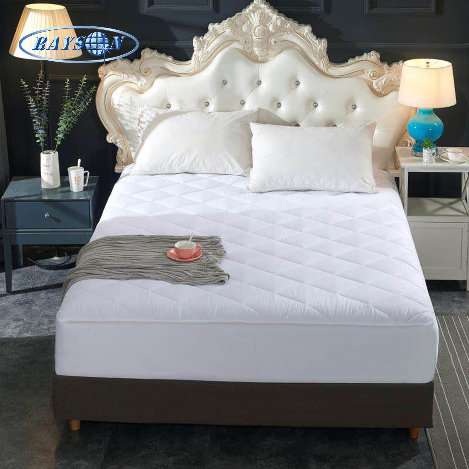 Funda de colchón impermeable con sábana de cama con cremallera Fabricantes  y proveedores de bolsas de plástico China - Fábrica de productos  personalizados - Rayson Company
