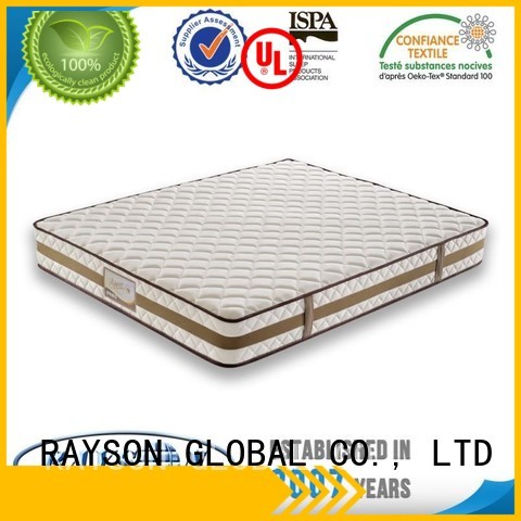 Rayson Mattress Brand natural base pocket springs for sale square