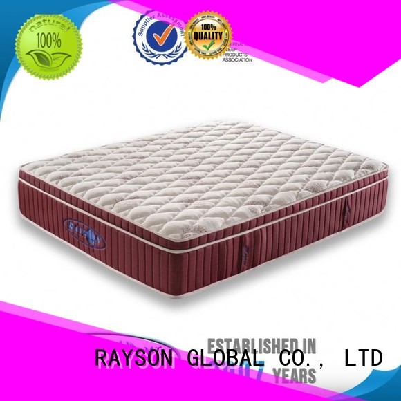 Rayson Mattress Brand reinforced apnea wooden star hotel mattress
