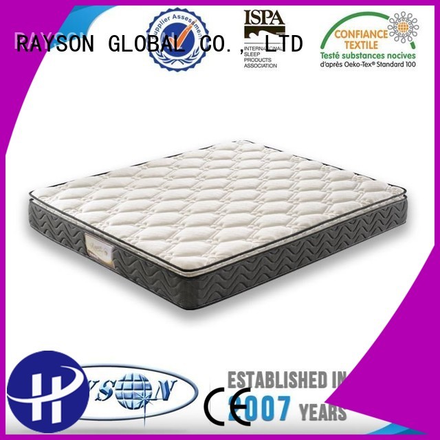 Quality Rayson Mattress Brand apartment customizable bonnell spring mattress benefits