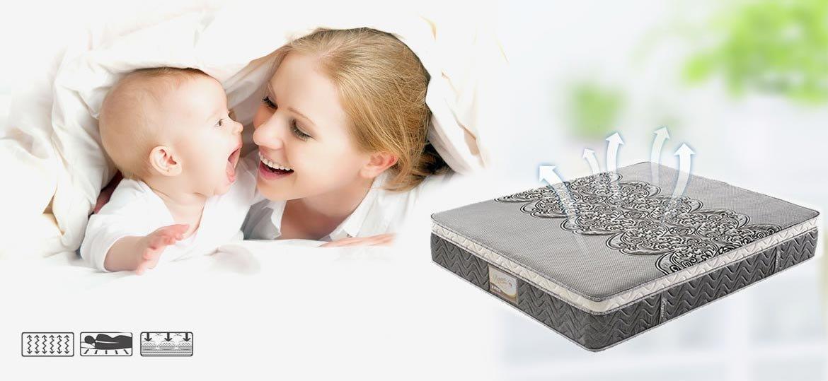 Rayson Mattress-High-quality Sophisticated Memory Foam Pocket Spring Mattress With Knitted