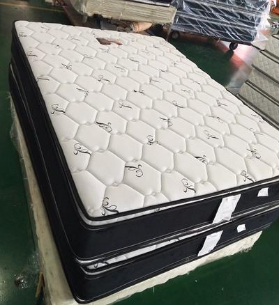 Double sides usage continuous spring mattress