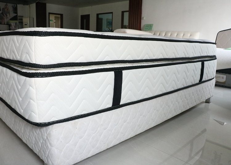 Rayson Mattress Double layers pocket spring mattress high quality for sale Pocket Spring Mattress image20
