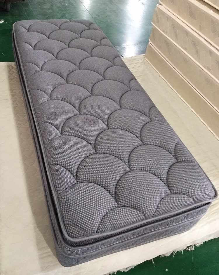 Rayson Mattress Special gray knitted fabric pocket spring mattress for euro Pocket Spring Mattress image16