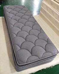 Special gray knitted fabric pocket spring mattress for euro