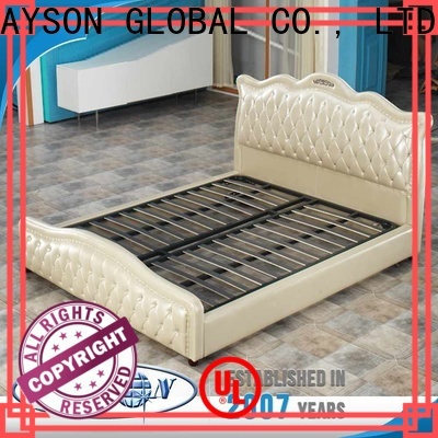 Rayson Mattress Wholesale wooden bed base without headboard Supply