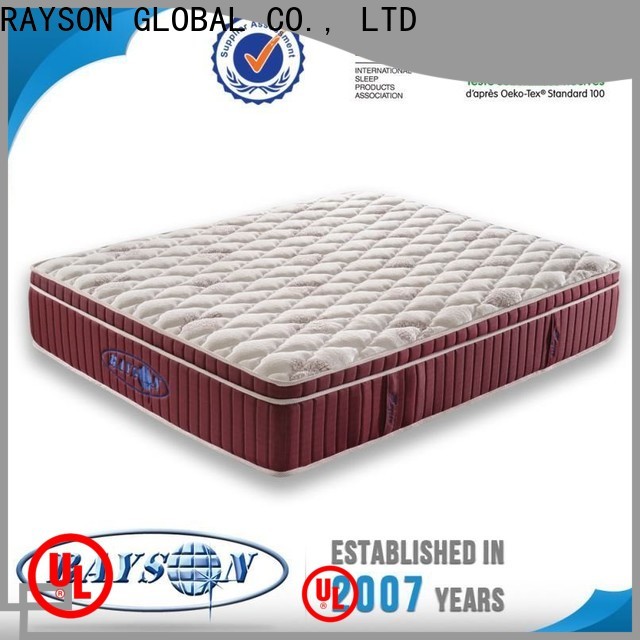 Rayson Mattress Latest hotel pillow top mattress pad Supply