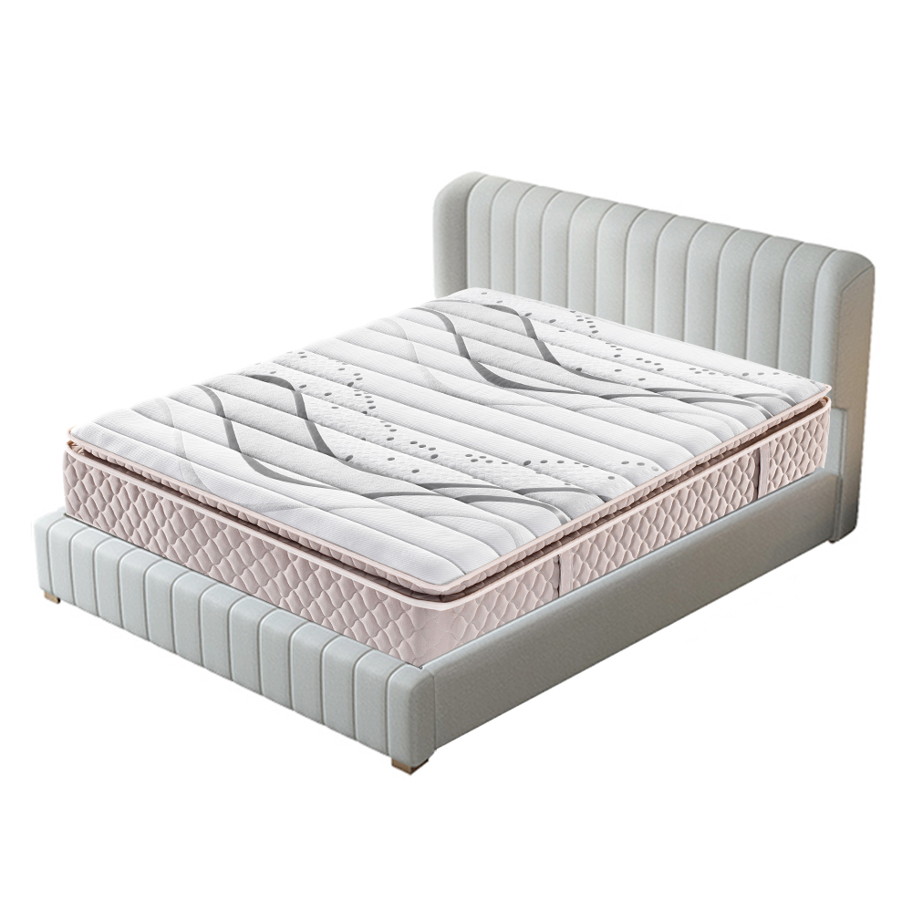 Rayson Good Quality Bedroom Compressed Memory Foam Mattress Best Queen Bed Pillow Top Pocket Spring Mattress