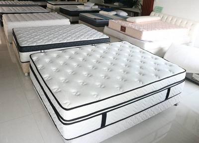 Double layers pocket spring mattress high quality for sale
